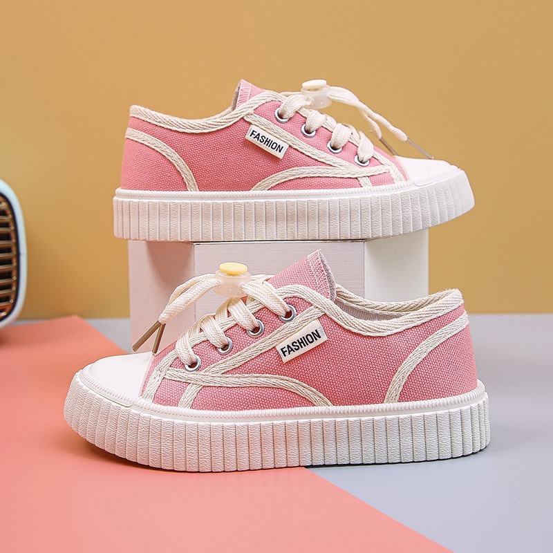 JAKARTAWHOLESALE [COD] 30223 SEPATU SEKOLAH SNEAKERS ANAK PEREMPUAN / LAKI-LAKI FASHION IMPORT MODEL TERBARU NYAMAN DIPAKAI ANTI SLIP