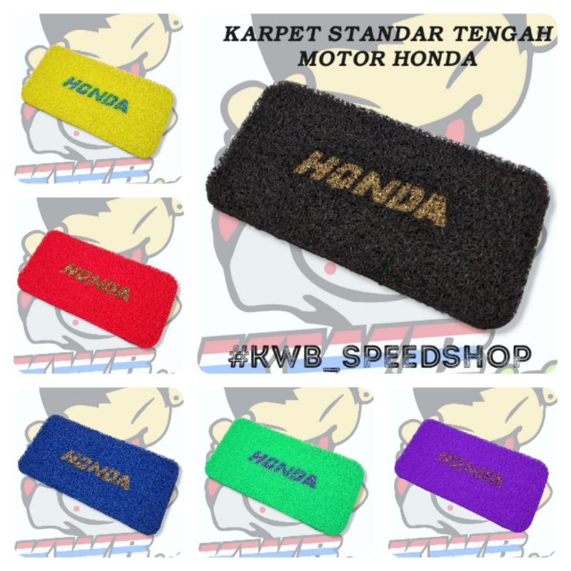 Alas karpet standard jagrak tengah semua motor honda alas jagrak motor keset motor anti slip alas standar motor polos alas universal semua motor honda matic bebek sport