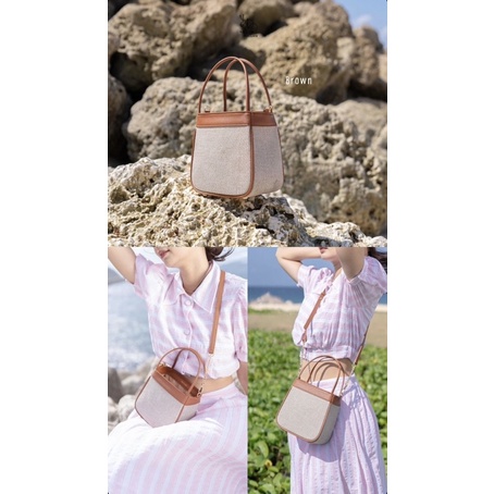 Tas Mini Valencia in brown — VALLICE