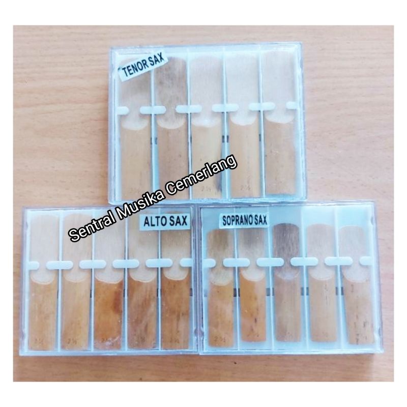 Reed Alto Saxophone / Reed Tenor Saxophone / Reed Soprano Saxophone ukuran 2.5