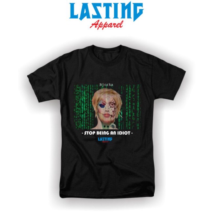 KAOS BAJU BJORKA HACKER - STOP BEING AN IDIOT | Vintage bootleg concept tees | BJORKA HACKER | Tshir