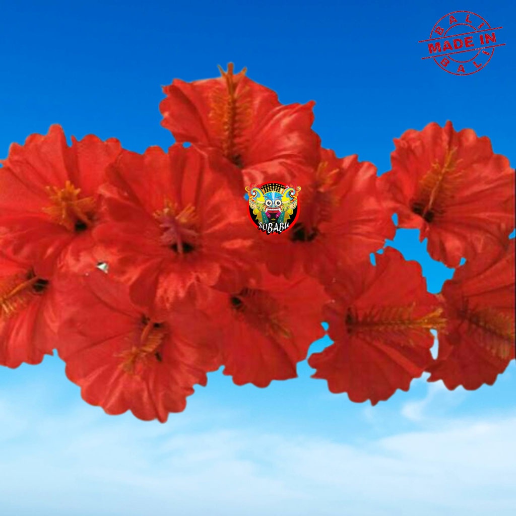 Bunga Pucuk Plastik Imitasi Untuk Hiasan Udeng Bali