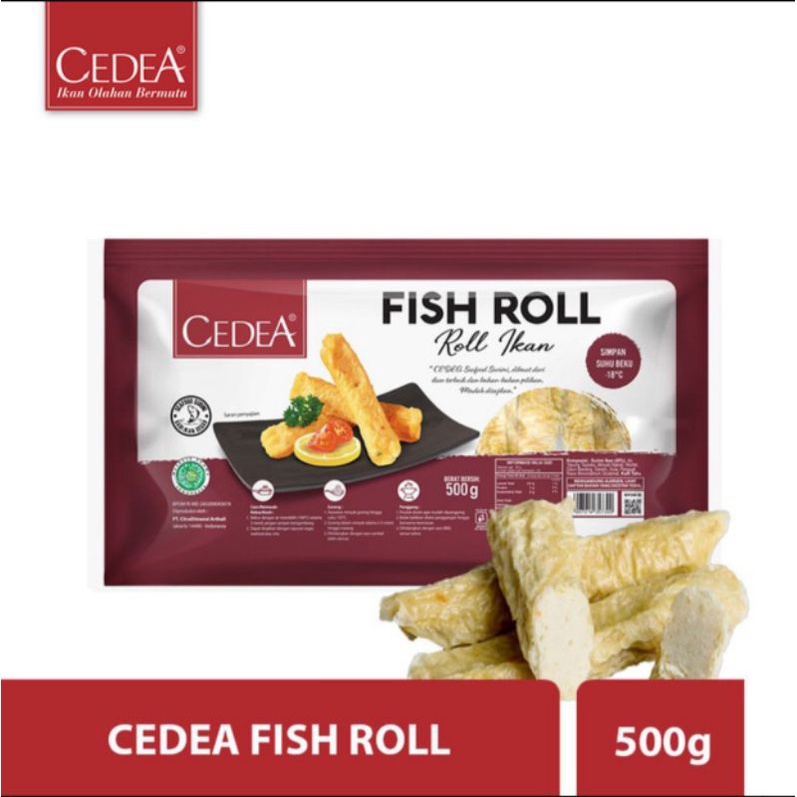 

cedea fish roll 500gram cedea fishroll 500gram