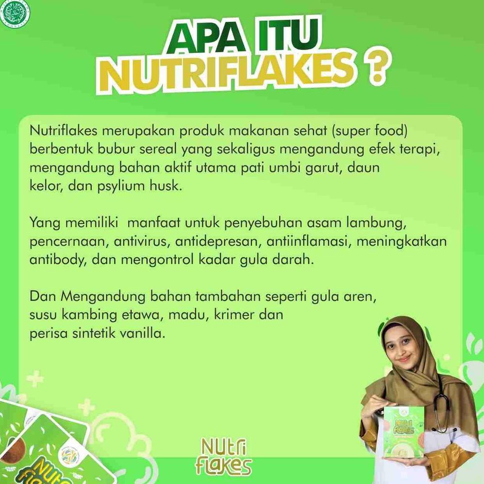 

gm✵Model Baru✥ NUTRIFLAKES SEREAL UMBI GARUT MINUMAN SERBUK UMBI GARUT - SEREAL SEHAT ATASI ASAM LAMBUNG, MAAG, GEERD - BPOM ORIGINAL 100% - ALAMI - SOLUSI DIET SEHAT PENGGANTI NASI (1 BOX) 71