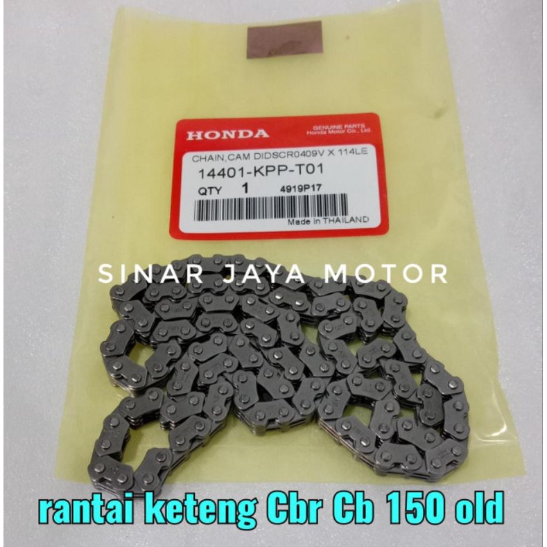 rantai keteng thailand cb 150 cbr 150 old motor lama