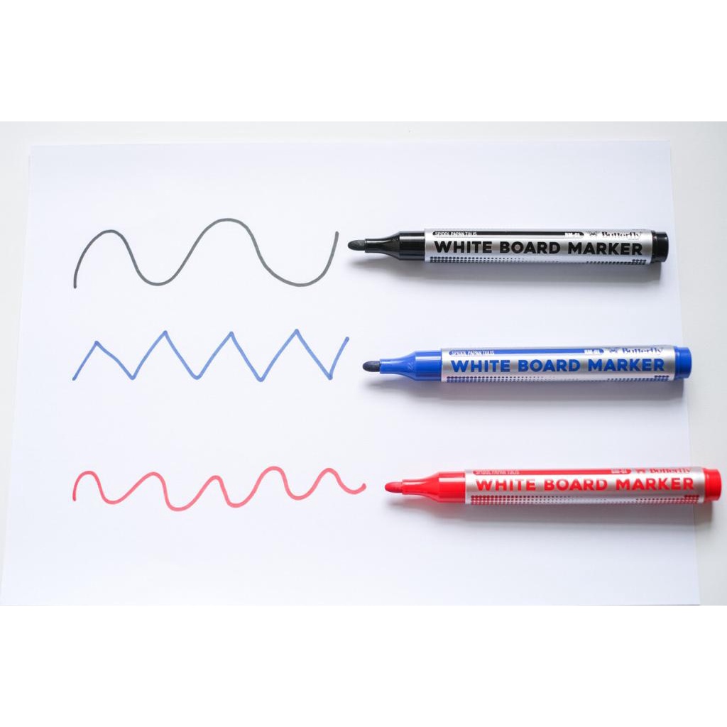 

Spidol Whiteboard Marker Butterfly / spidol papan tulis