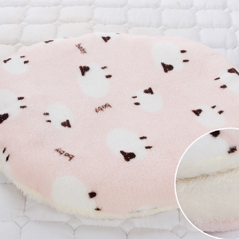 Pet Mats/ Alas tidur hewan peliharaan kucing / anjing bahan katun isi silikon empuk murah