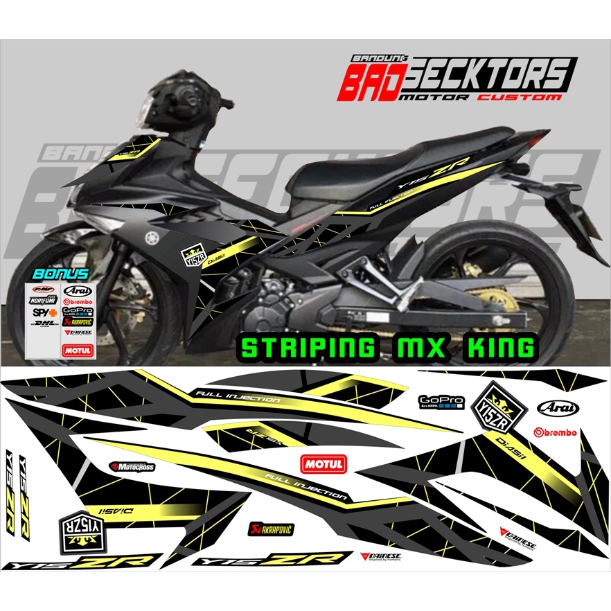RK Striping Motif malaysia mx king 150 / sniper/exciter