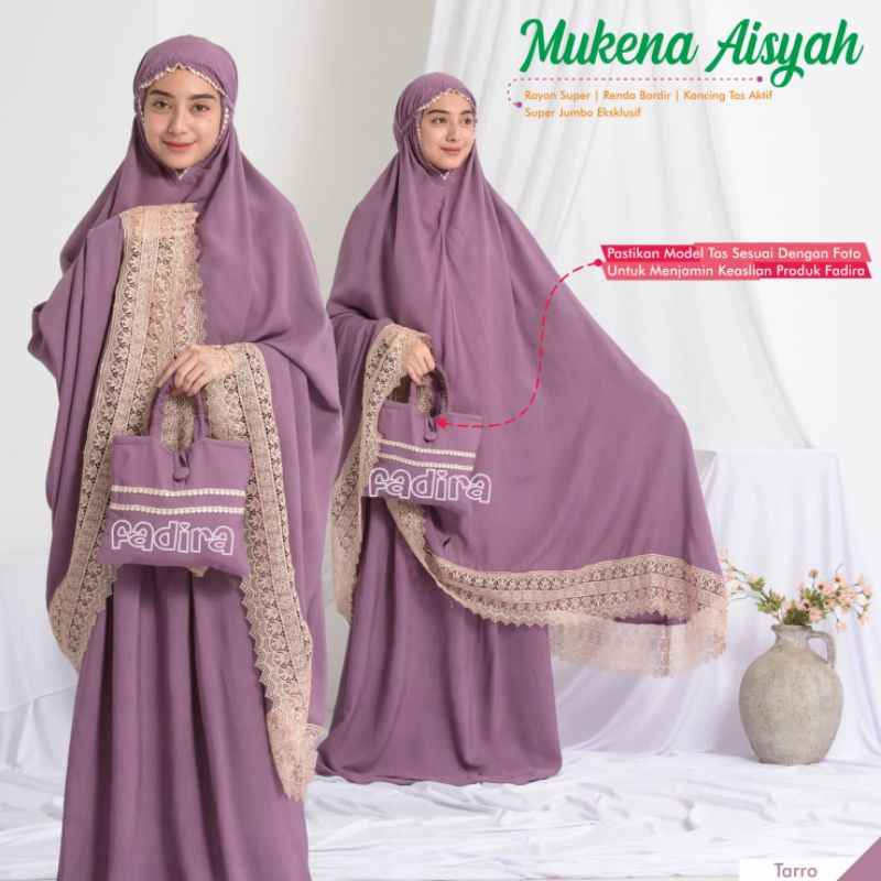 MUKENA AISYAH JUMBO ORI FADIRA MUKENA JUMBO PREMIUM