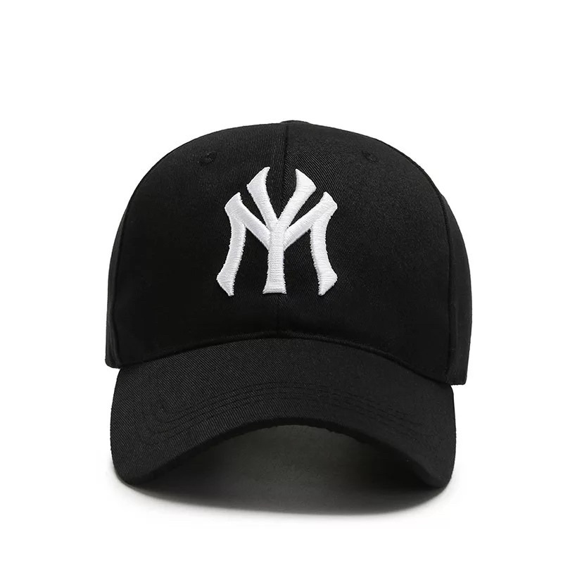 Topi Baseball Unisex Cap Bordir NY Casual Hat