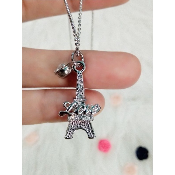 Souvenir Paris Kalung Eiffel Love