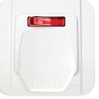 Stop Kontak AC + Steker + Inbow Dus BROCO Galleo 1 set Komplit Tanam