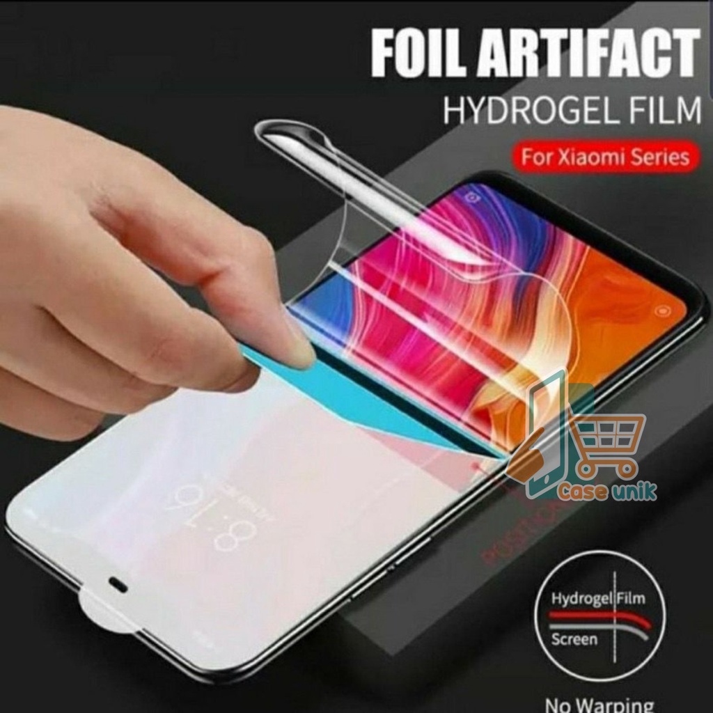 ANTI GORES HYDROGEL ANTI SHOCK BUKAN TEMPLE GLASS INFINIX HOT 11 11S NFC 12 PLAY 12I NOTE 4 5 8 9 10 PRO 11 CS4783