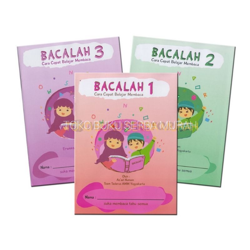 BUKU BACALAH / BUKA BELAJAR MEMBACA ANAK TK PAUD