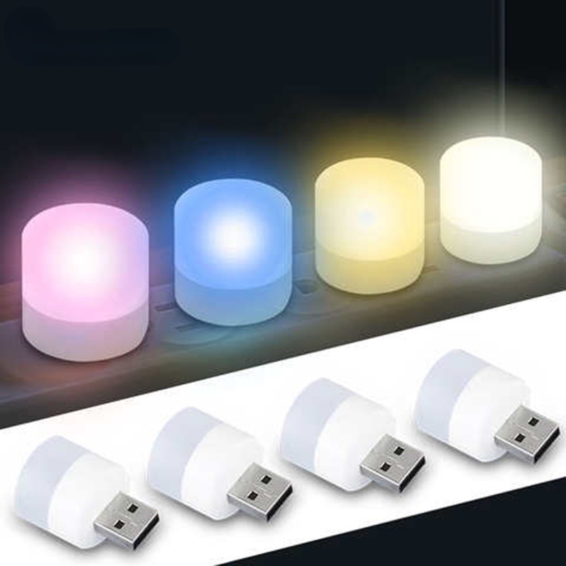 Lampu Baca LED Mini Portable Tenaga USB Power Charging Proteksi Mata