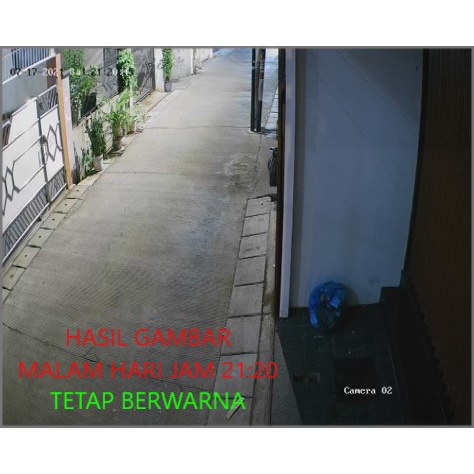 PAKET CCTV COLORVU HIKVISION 2MP 8 CHANNEL 5 KAMERA