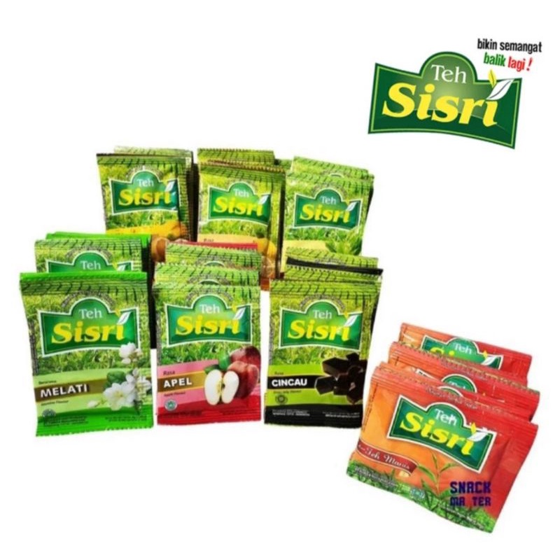 

Teh Sisri 10 gr renceng isi 10 pcs (sachet) all varian rasa terlengkap