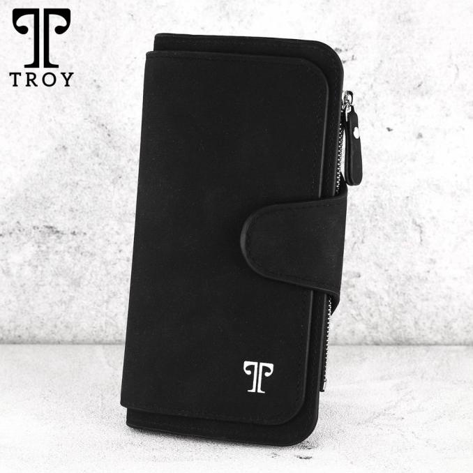 Dompet Wanita TROY Maulo Model Panjang Original + Box
