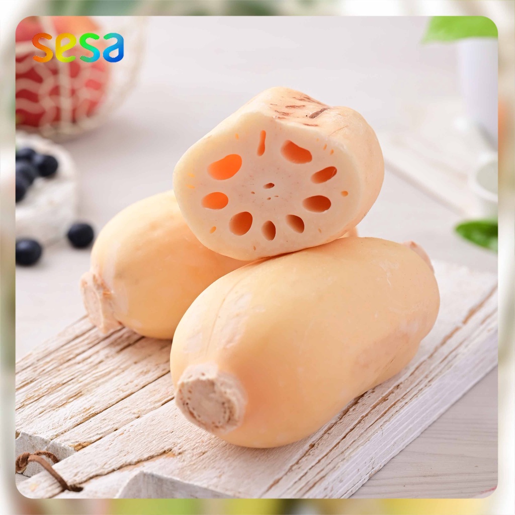 

Akar Teratai Lotus Root 0.9 - 1 Kg