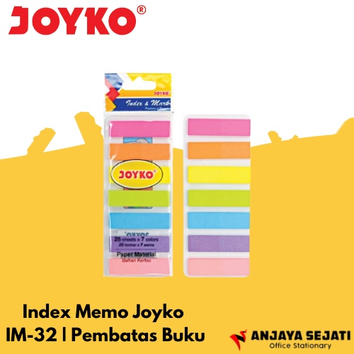 

Index Memo Joyko IM-32 | Pembatas buku | Perbox (isi 30pcs)