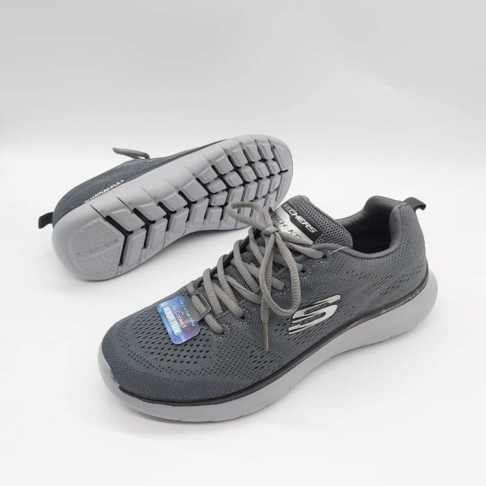 Sepatu Skechers Sketcher Skecher Quantum Flex Man + Lengkap Box