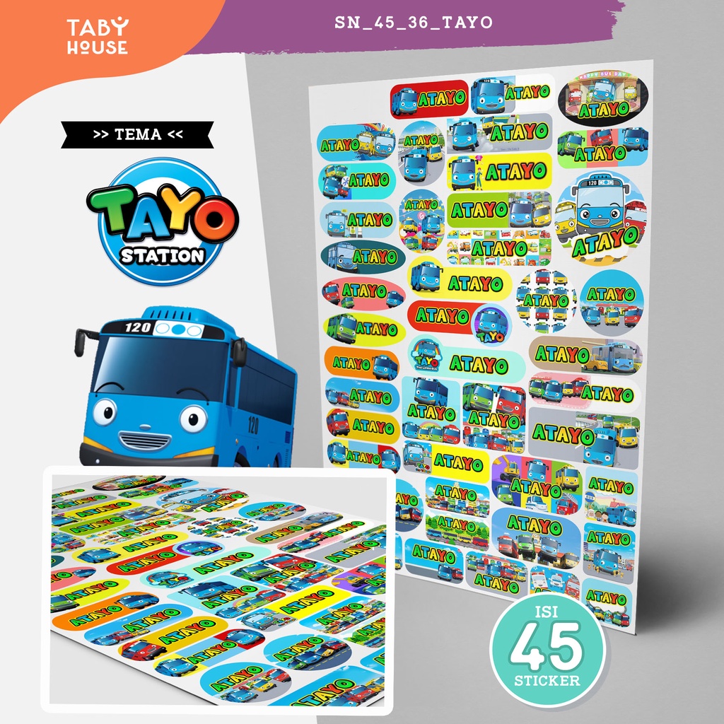 

Sticker nama Animasi Vehicle, robot - 45 pcs ( CARS, PLANES, ROBOCAR POLI, SUPER TRUCK, TAYO, TRANSFORMER)