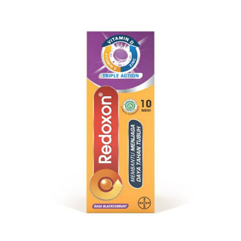 Redoxon blackcurrant isi 10 tablet