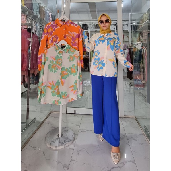 Kemeja Wanita Zara Import part 2