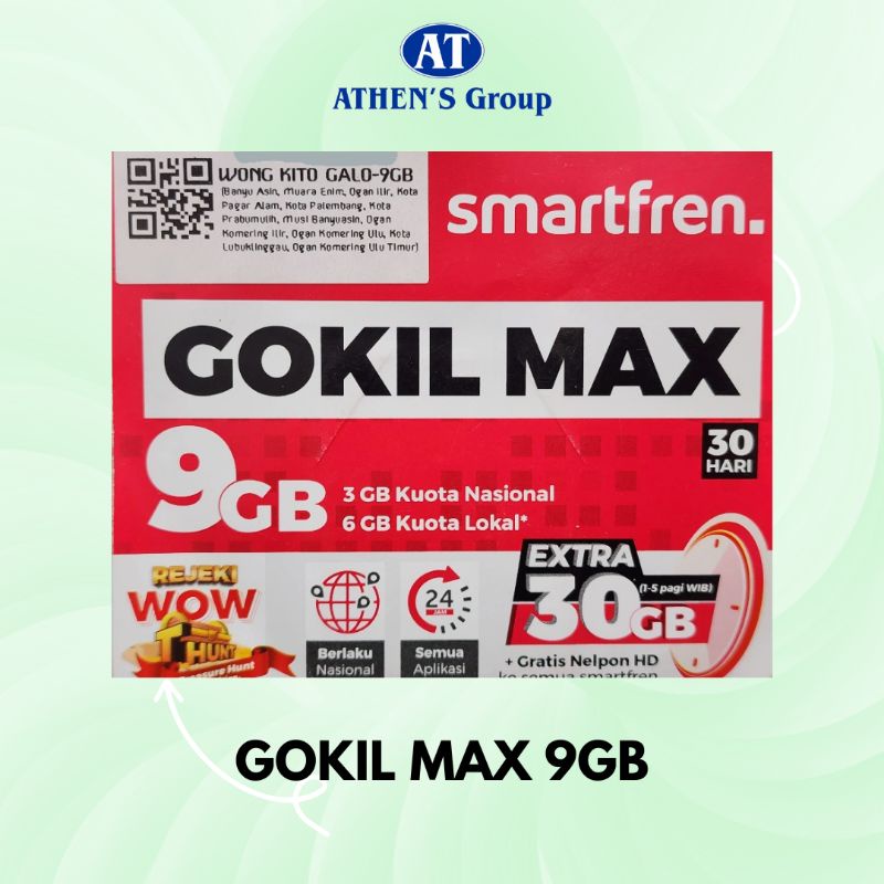 PERDANA SMARTFREN GOKIL MAX 9GB