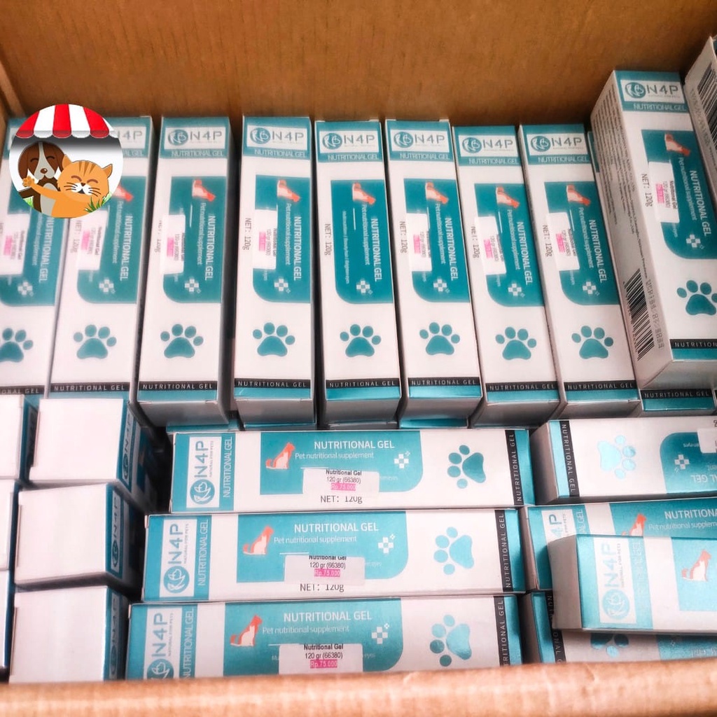 Vitamin N4P Nutritional Gel 120gr Supplement Anjing Kucing