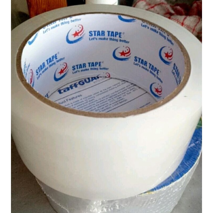 

Lakban STAR TAPE OPP solasi 45mm X 90 yard