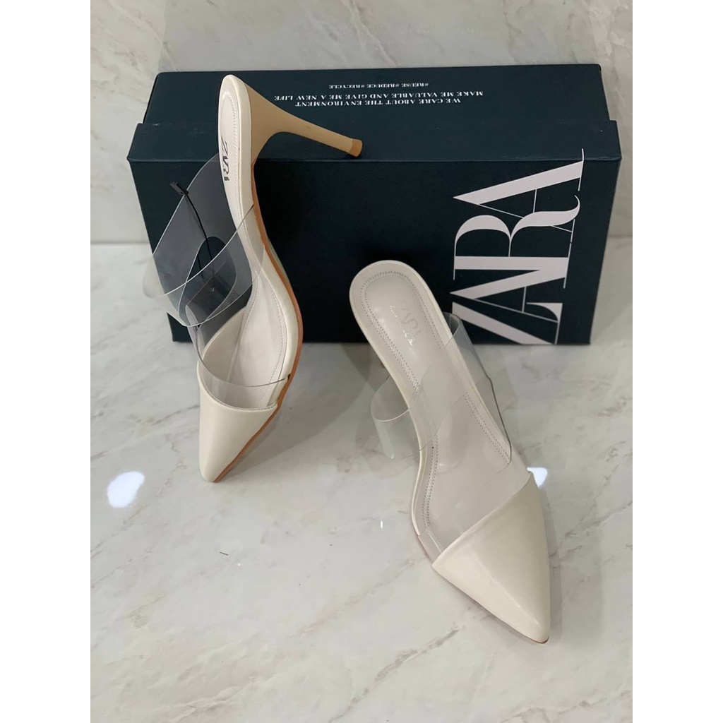 SEPATU  WANITA ZS009 VYNIL MULES  PREMIUM IMPORT