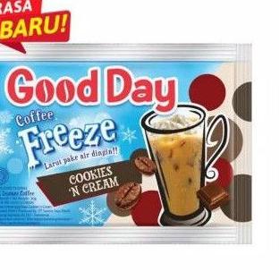 

Tren Baru--Good Day Freeze Cookies N Cream (isi 10 Sachet)