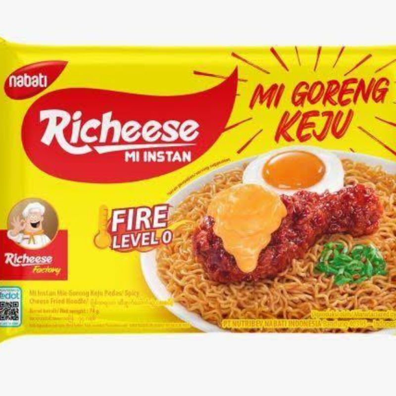 

Mie Goreng Keju Richeese Level 0