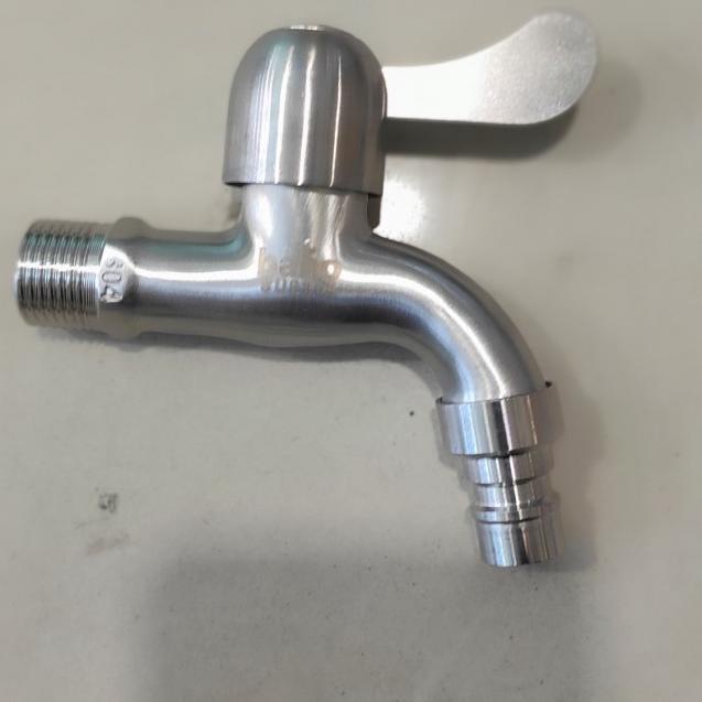 Kran Air /Kran Tembok Stainless SUS 304 Model Toto Wasser - KRAN TAMAN