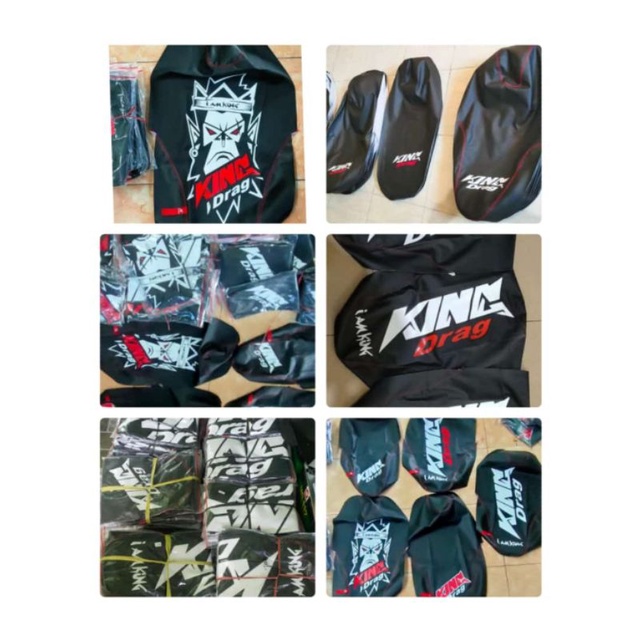KULIT JOK MOTOR KING DRAG ORIGINAL
