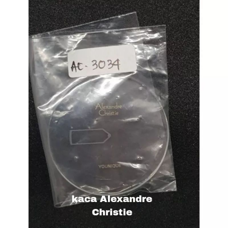 kaca jam tangan pria Alexandre Christie 3034m original