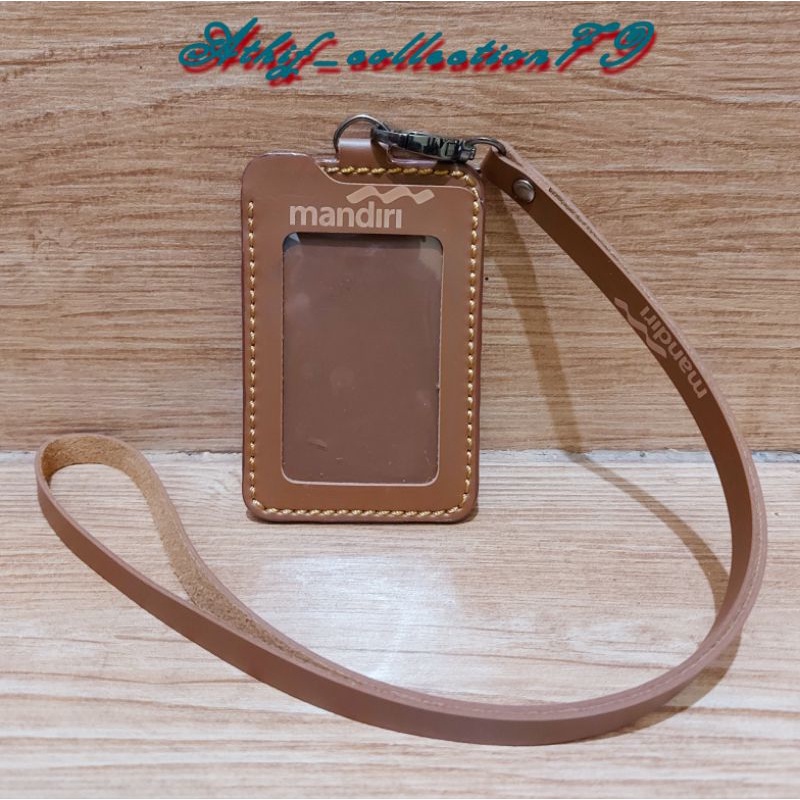 

Tempat Id Card MANDIRI Kulit Holder Id Card Kulit MANDIRI