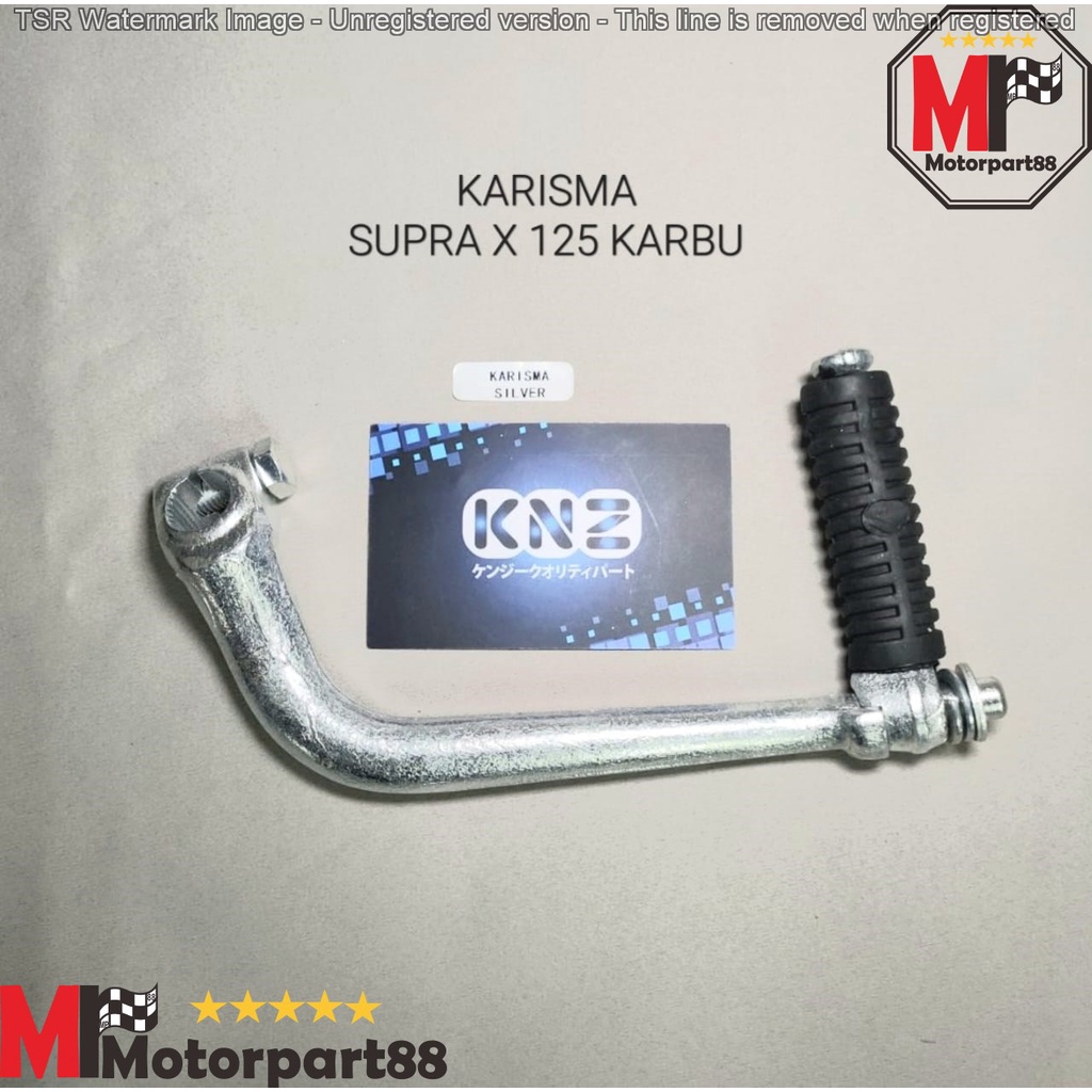 PEDAL KICK STARTER SELAHAN ENGKOL KARISMA SUPRA X 125 KARBU KNZ