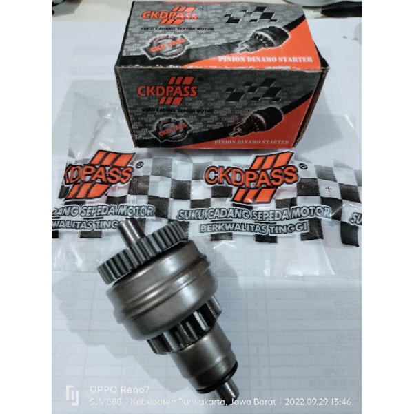 pinion stater/ gigi granat stater vario/beat