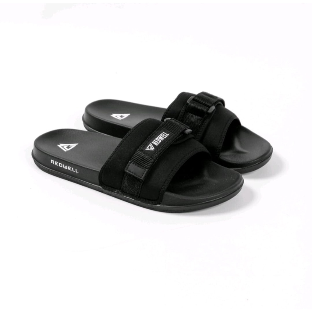 ST99 - ORIGINAL!! SANDAL SLIDE PRIA TERBARU REDWELL - SANDAL PRIA KOREAN STYLE SIMPLE