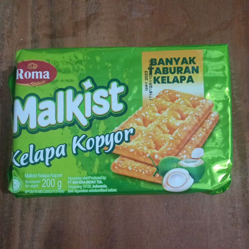 

Malkist Kelapa Kopyor 200 g