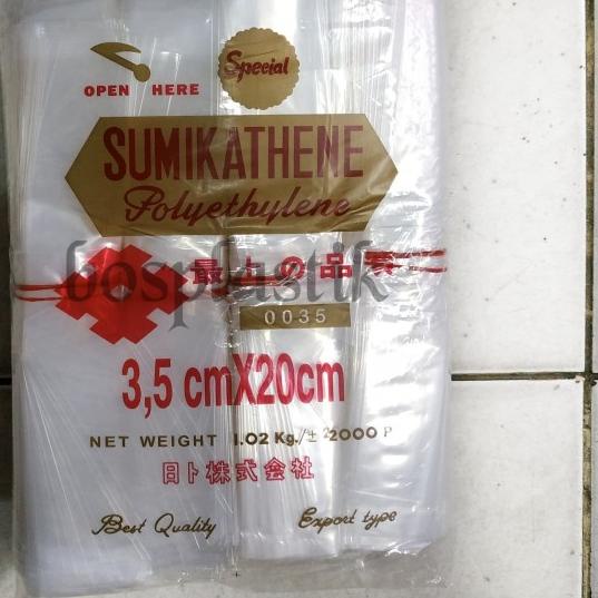 

Plastik Es Lilin/Mambo PE Sumikathene Uk 3.5x20 (1 kg)