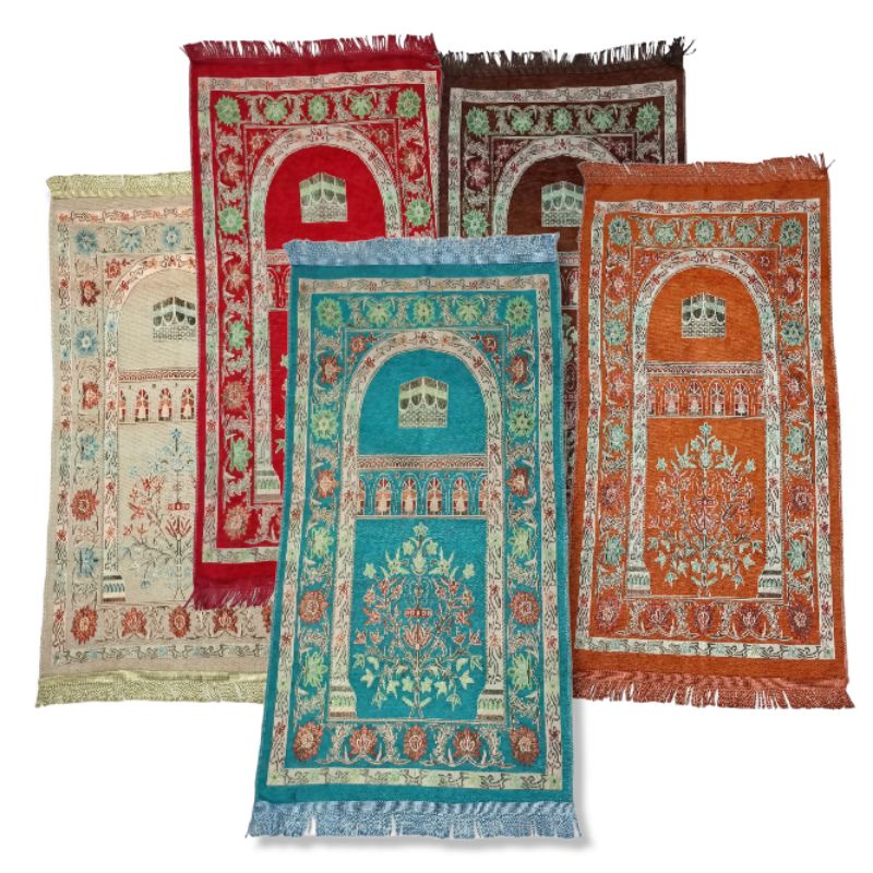 Sajadah Arbain High Quality Murah Nyaman Dipakai Jahitan Rapi