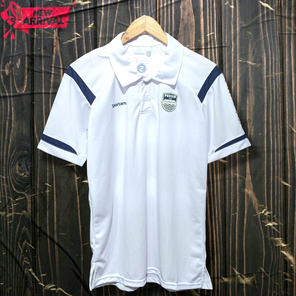 TERLARISS Kaos polo shirt persib offcial 2022 2023 putih murah