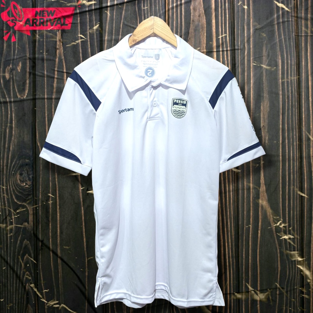 TERLARISS Kaos polo shirt persib offcial 2022 2023 putih murah