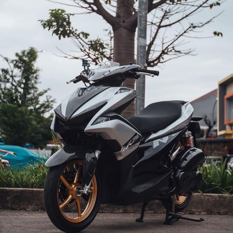 STRIPING AEROX 115 NVX AEROX MALAYSIA GREY NARDO TRANSPARAN