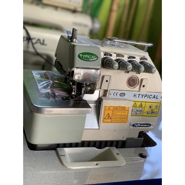 Mesin OBRAS TYPICAL benang 5 Dinamo servo baru