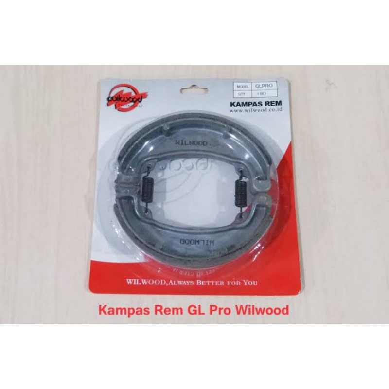 kampas rem belakang wilwood gl pro