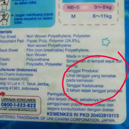 Mamypoko Standard Perekat NB-S 44 NB44 NB 44 NBS